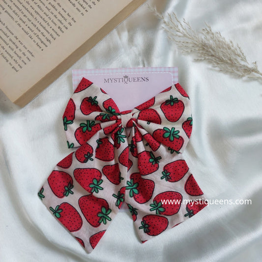 Strawberry Pop Bow