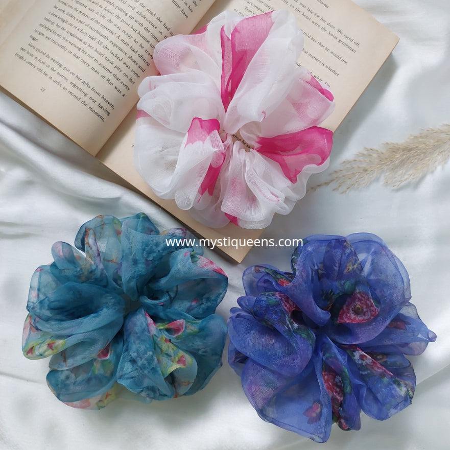 Organza XL Scrunchies Combo 2